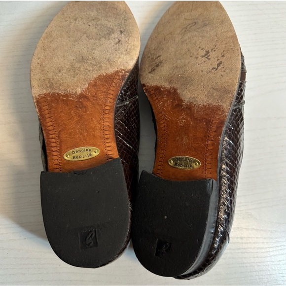 Giorgio Brutini Private Collection Men's Plain Toe Genuine Reptile SZ9.5M 931082 - Picture 6 of 6